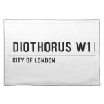 diothorus  Placemats