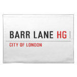 Barr Lane  Placemats