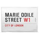 Marie Odile  Street  Placemats