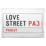 LOVE Street  Placemats