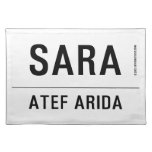 sara  Placemats