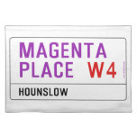 Magenta Place   Placemats