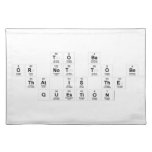 To Be
 Or not to be
 that is the
 question  Placemats
