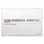 ALENA GRISHCHEVA  STREET  Placemats
