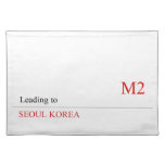 I LOVE MONiCA.SY  Placemats
