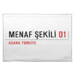 menaf Şekİlİ  Placemats