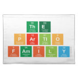 The 
 P|artlo
 Family  Placemats