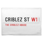 Criblez st  Placemats