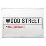 Wood Street  Placemats