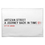 Artizan STREET A journey back in time  Placemats