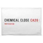 Chemical Close  Placemats