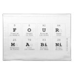 four 
 mabini  Placemats