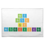 Gay
 Bitch
 Ass
 MotherFucker  Placemats