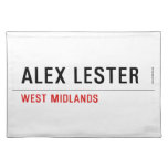 Alex Lester  Placemats