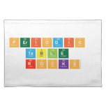 Periodic 
 Table 
 Rocks  Placemats