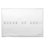 Science is Fun!  Placemats