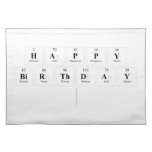 Happy
 Birthday
   Placemats
