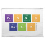 frogs
 rains  Placemats