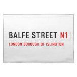 Balfe Street  Placemats
