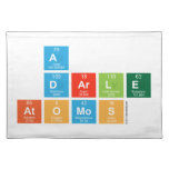  a
  darle
 atomos  Placemats