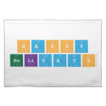 Happy 
 Holidays   Placemats