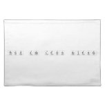 Think and learn science  Placemats