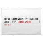 Dene community school art trip   Placemats