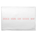 keep calm and love me  Placemats