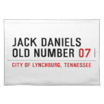 Jack Daniels Old Number  Placemats