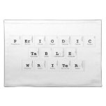 Periodic
 Table
 Writer  Placemats