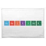 scheikunde  Placemats