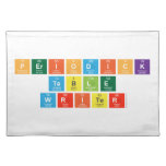 Periodick
 Table
 Writer  Placemats