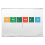 Spaghetti   Placemats