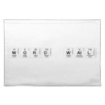 Word Wall  Placemats