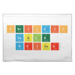 Periodic
 Table
 Writer  Placemats