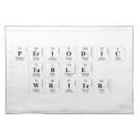 Periodic
 Table
 Writer  Placemats