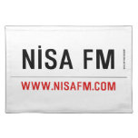 NİSA FM  Placemats