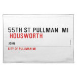 55th st pullman  mi   Placemats