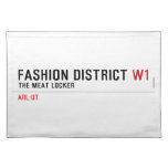 Fashion District  Placemats
