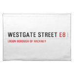 Westgate Street  Placemats