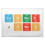 connor
 Jones  Placemats