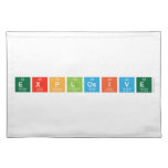 explosive  Placemats