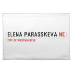 ELENA PARASSKEVA  Placemats