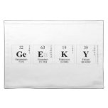 Geeky  Placemats