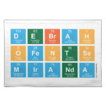 Debrah
 Ofentse
 Miranda  Placemats