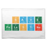 SAVE 
 PALASTINE  Placemats