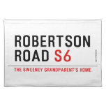 Robertson Road  Placemats