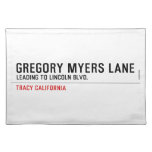 Gregory Myers Lane  Placemats