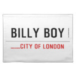 Billy boy  Placemats