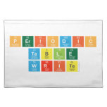 Periodic
 Table
 Write  Placemats
